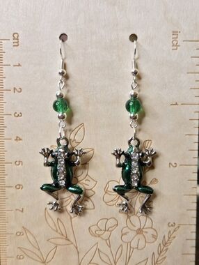 Hand Made Drop Earrings